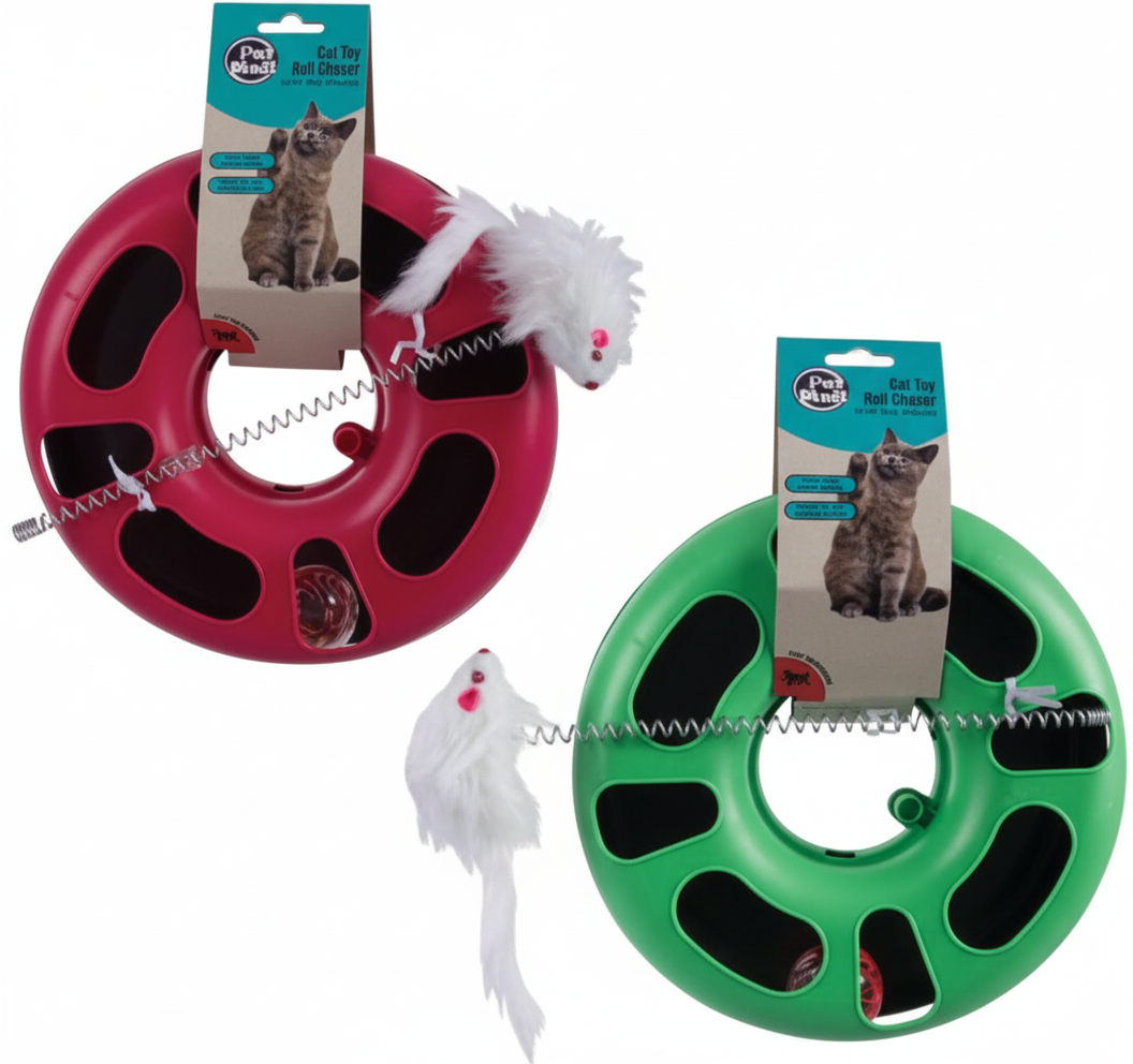 Cat Ball Chaser (25 cm) - Various Colours