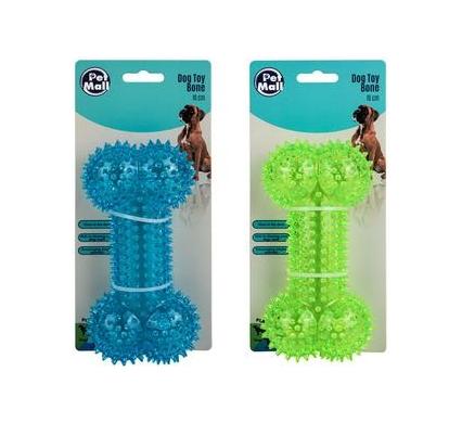 Pet Dog Toy Bone Teeth Cleaner - 16 cm