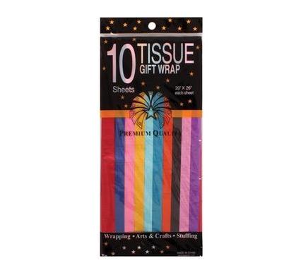 Tissue Paper - Vertical Lines - 10 Sheets - 50 x 70 cm