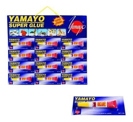 Yamayo Superglue - 2.5 g - Card of 12