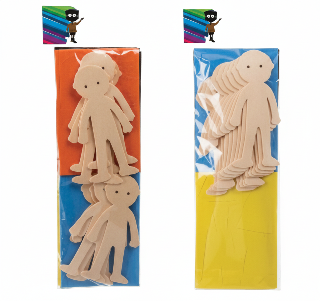 DIY Foam Dolls - Various Colours