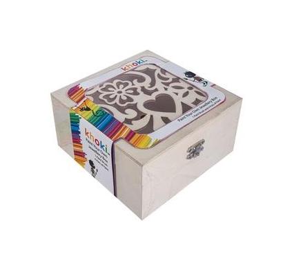 Art and Craft Paint Your Own Jewelry Box
