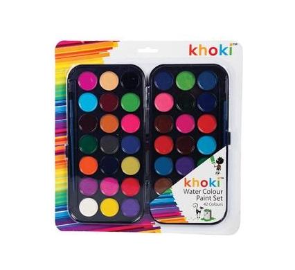 Water Colour Paint Set - 42 Cakes of Paint