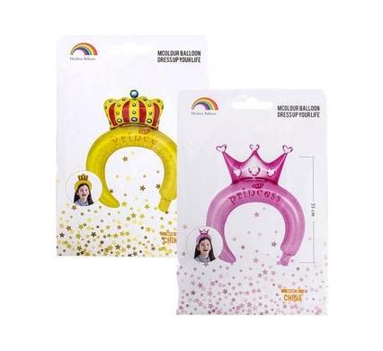 Party Balloon Headband Assorted - 35 cm