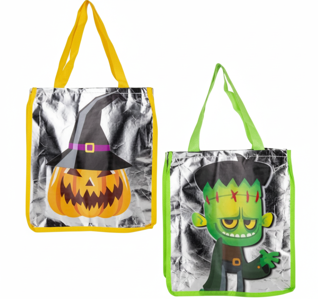Shiny Halloween Trick or Treat Bag - Assorted
