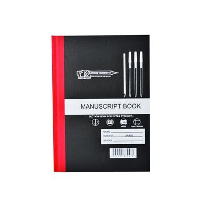 Croxley Hard Cover A5 Manuscript Book - Bulk Pack of 10 - 96 Pages