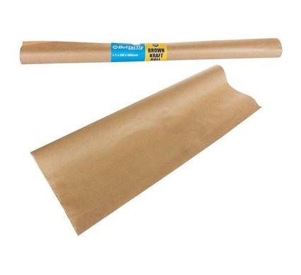 Kraft Paper Book Covering - Bulk Pack of 25 - 5 m x 480 mm Roll