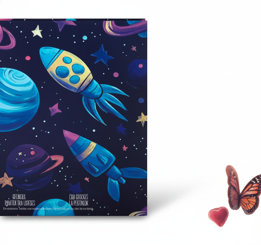 Hardcover Novelty Notebook - 60 Pages - Assorted