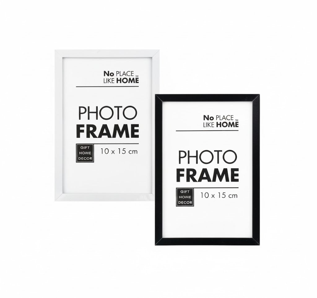 Picture Frame Plastic - 10 x 15 cm - Assorted