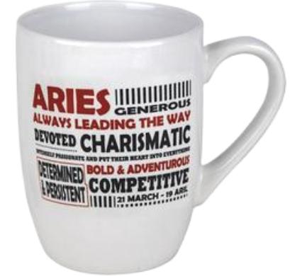 Mug Daily Horoscope Aries - 320 ml