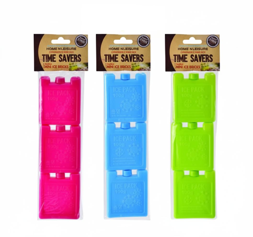 Ice Brick Board Mini - 3 Pieces - 70 x 80 mm - Various Colors