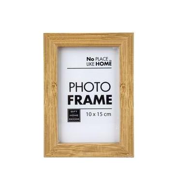 Picture Frame - Medium Density Fibreboard Bamboo Effect - 10 x 15 cm