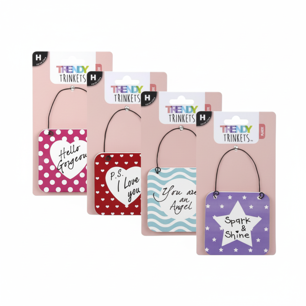 Wooden Plaque with Inspirational and Motivational Decor in Assorted Designs