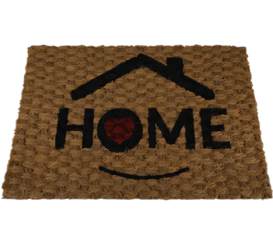 Doormat Coir Assorted - Latex Backing - 40 x 60 cm