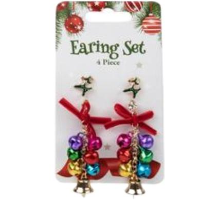 Christmas Dress Up Earring Set