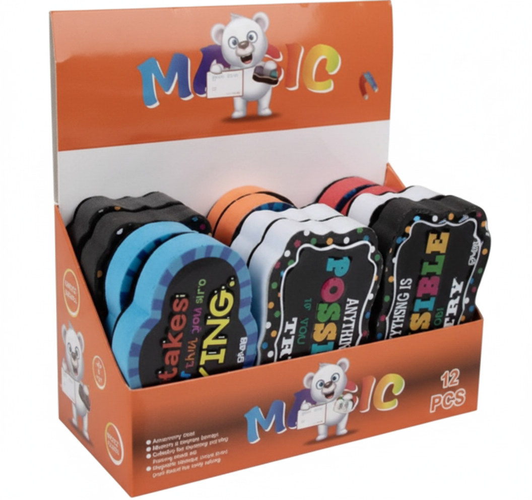 White Board Duster - Magnet - Novel Sayings