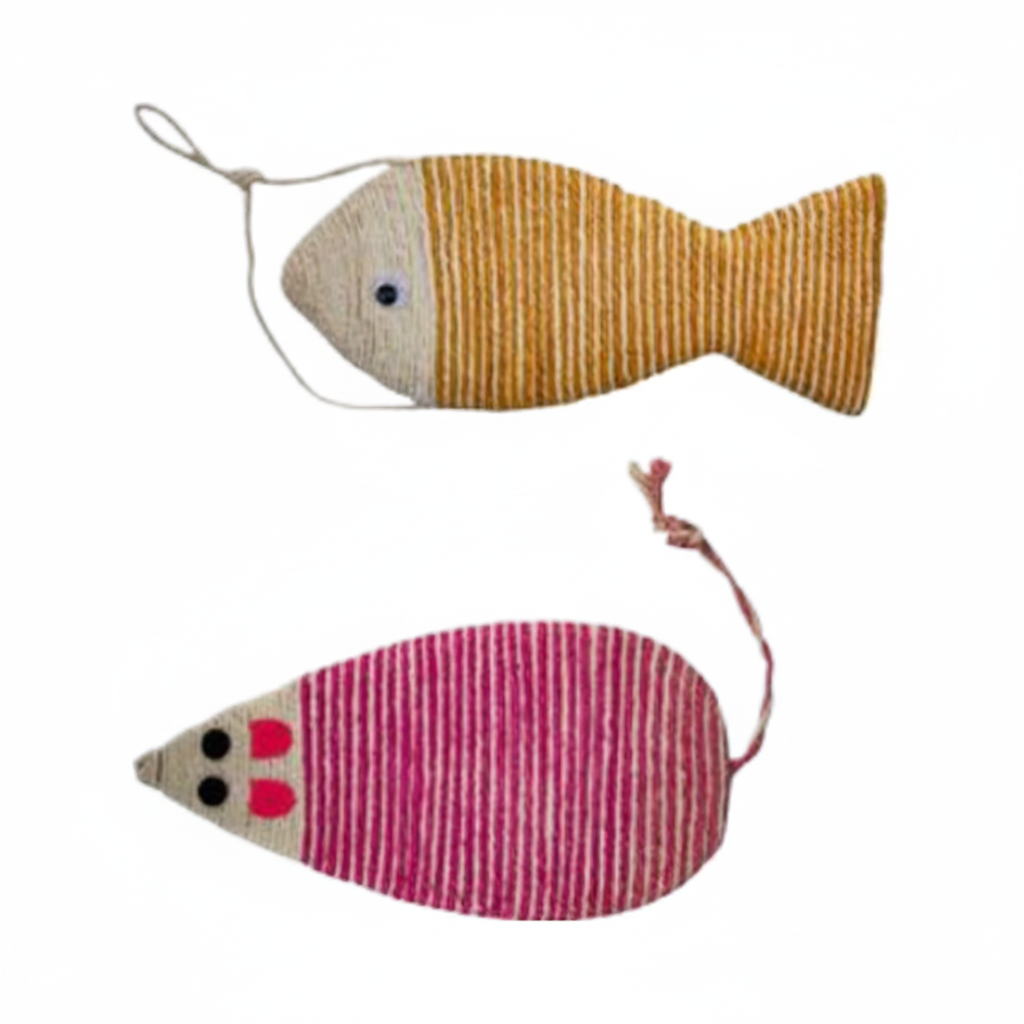 Pet Cat Scratch Toy Assorted Shapes 37cm