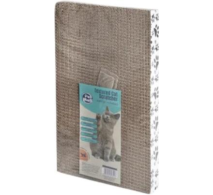 Pet Cat Scratch Pad Cardboard - 47cm x 24cm x 4cm