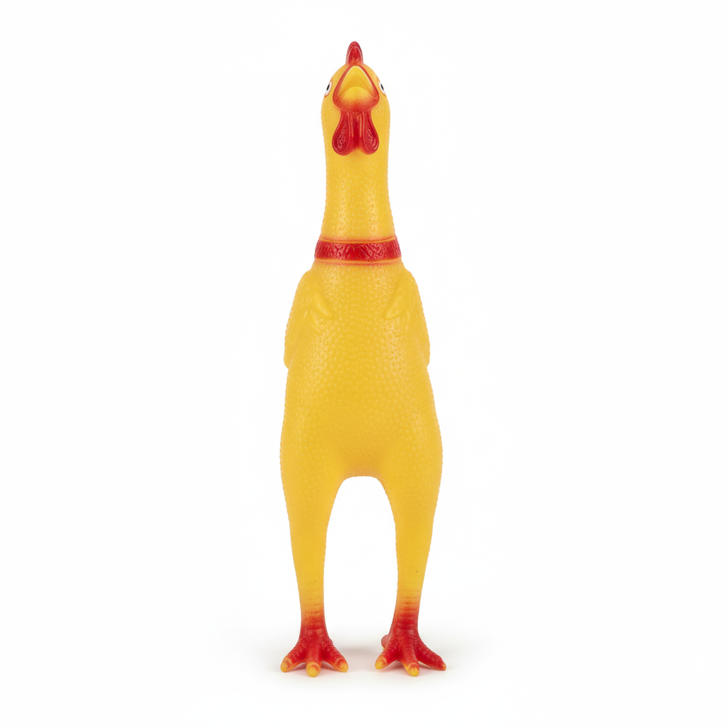 Vinyl Pet Dog Toy Chicken (38 cm)