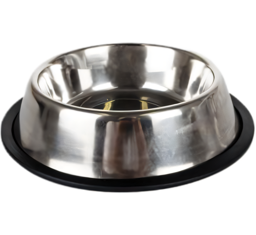 Stainless Steel Pet Dog Cat Bowl (16 oz, 15 cm)