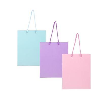 Gift Bag - Pastel Color - Medium - 18 x 23 cm
