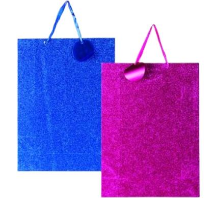 Gift Bag Metallic Glitter Paper - Jumbo - 33x44cm