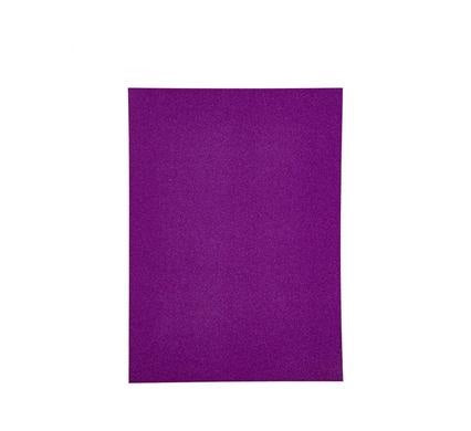 Art and Craft A4 Glitter Board - 230gsm - Purple