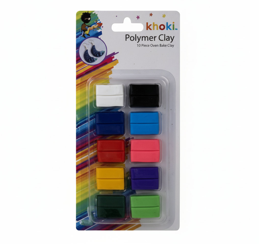Art and Craft Polymer Clay (10 Pieces)