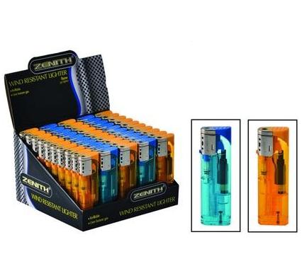 Wind Resistant Lighter - Refillable - Pack of 50
