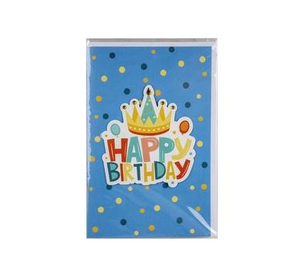 3D Happy Birthday Card and Envelope