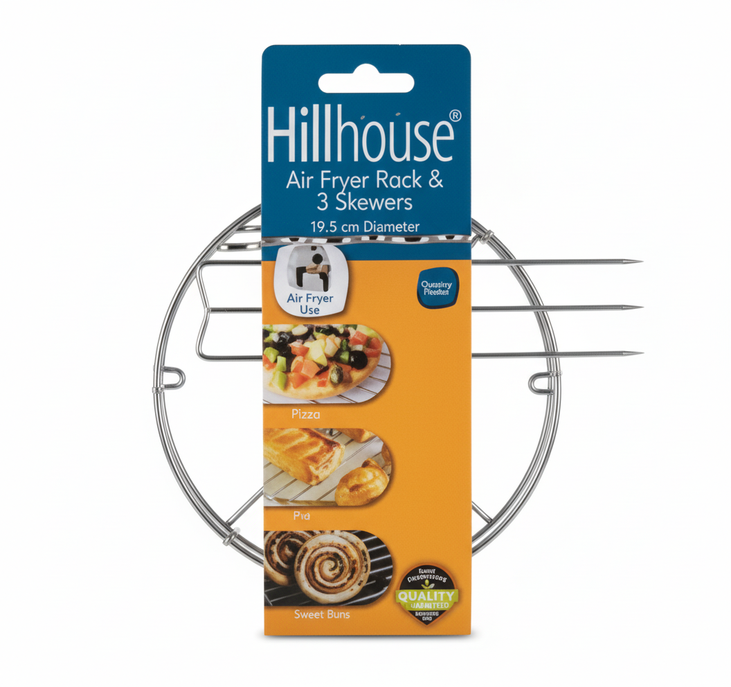 Air Fryer Rack with Three Skewers
