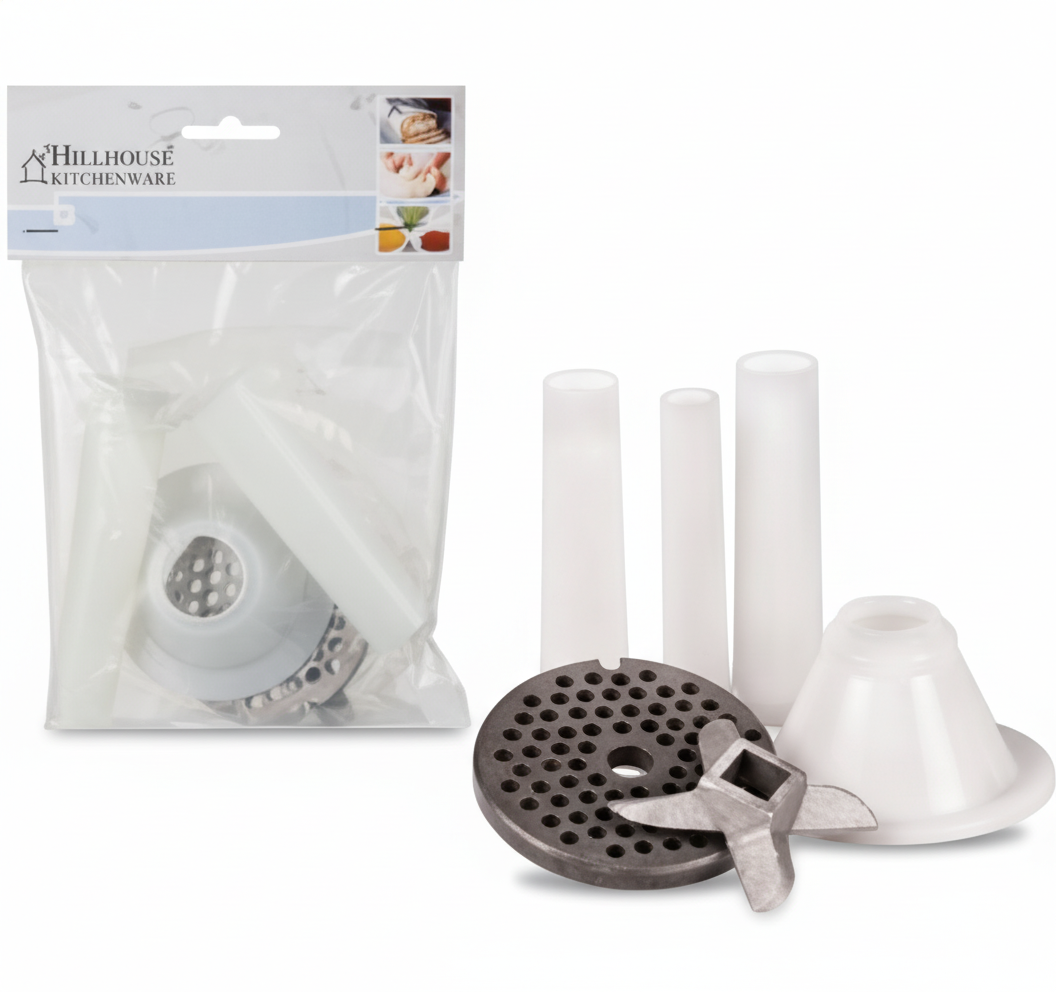 Mincer Knife, Plate, and Sausage Set (Size 10)