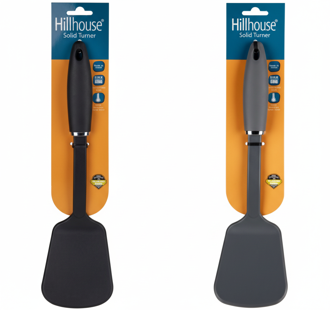 Kitchen-Tool Nylon Solid Turner H/House - Various Colors