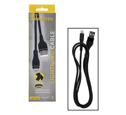 Usb Cable Lightning 3.0 Amp 1 Meter