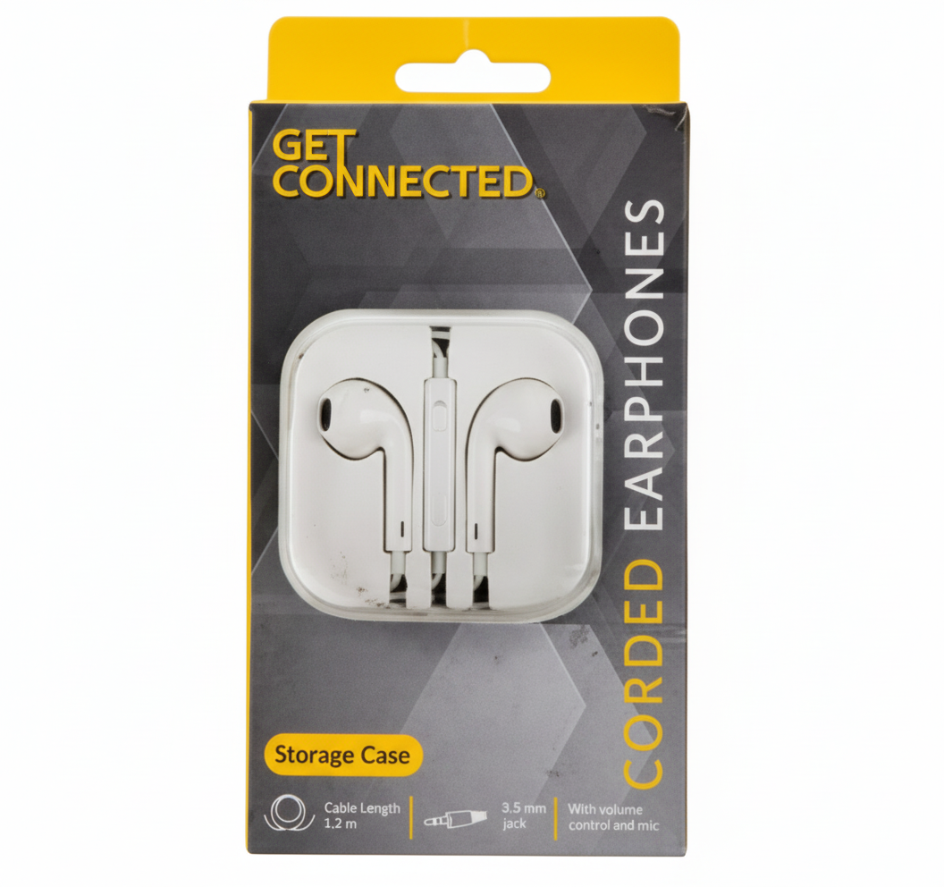 Earphones with Microphone - Volume Control