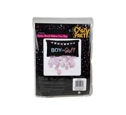 Party Balloon Bag Gender Reveal - 16 Pieces