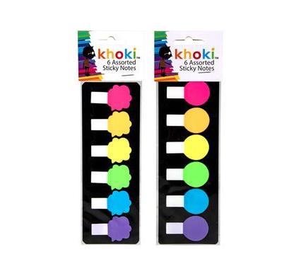 Note Pad Self Stick Lolly Pop - Assorted