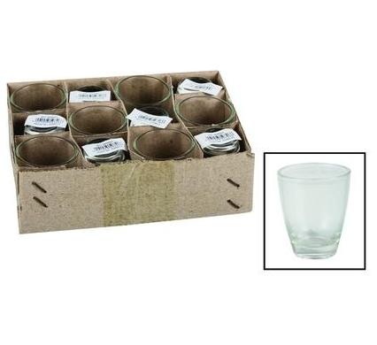 Glass Shot Glass - 25 ml - Pack of 12