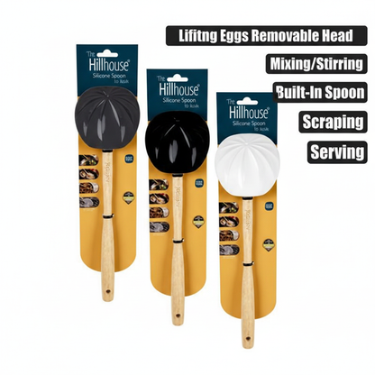 Kitchen Tool Silicone Spoon, an Essential Cooking Utensil, in Various Colours.