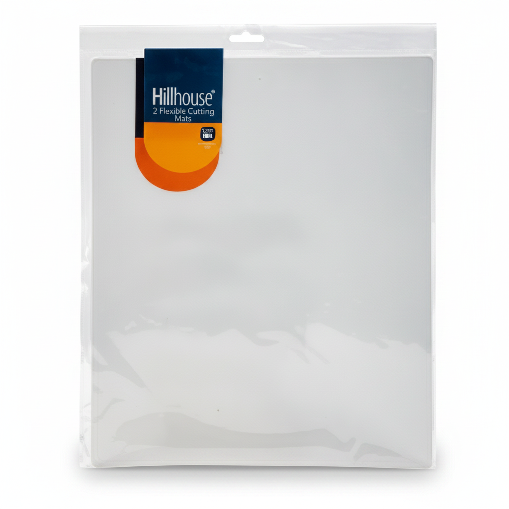 Plastic Flexible Cutting Mats - Set of 2
