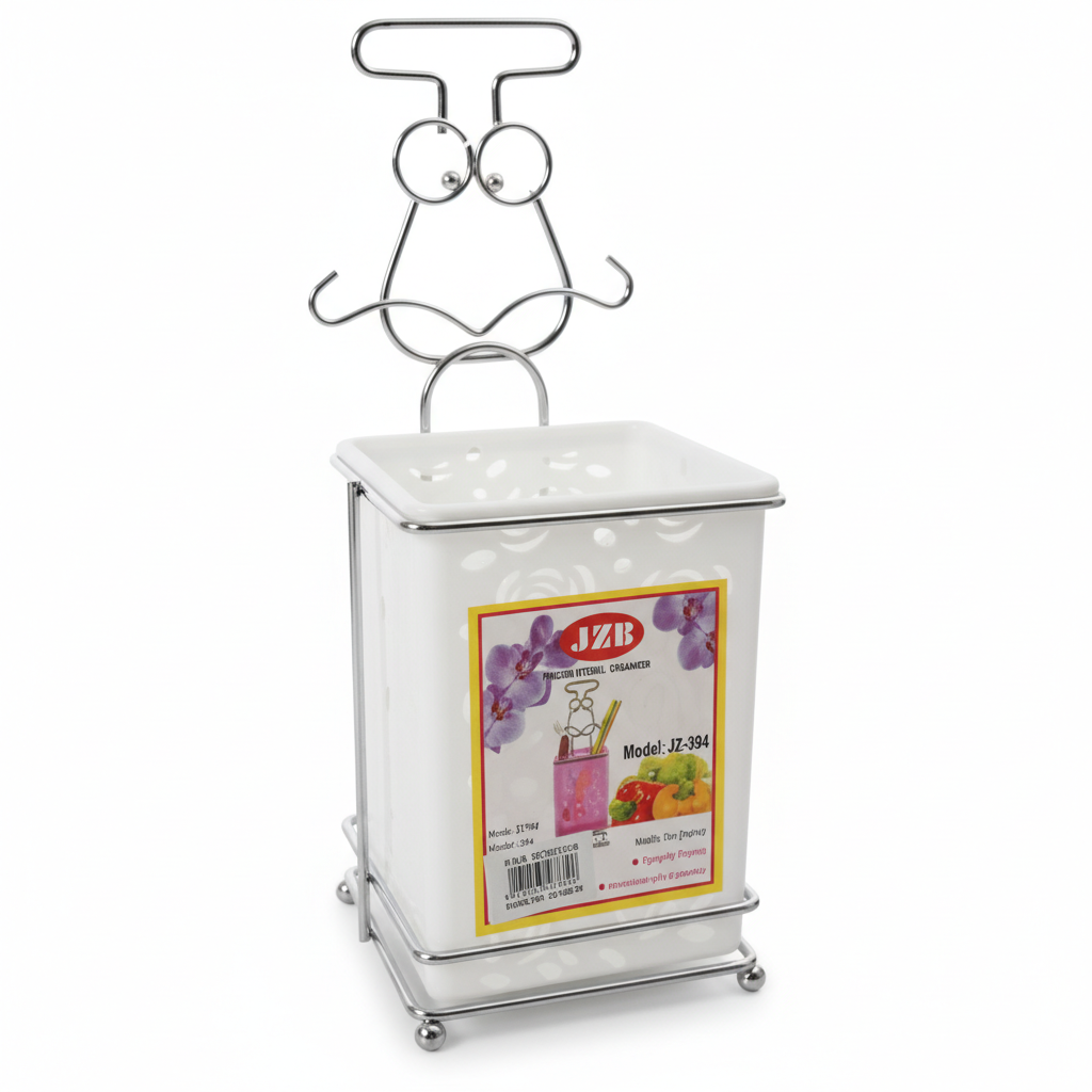 Chrome Cutlery Drainer