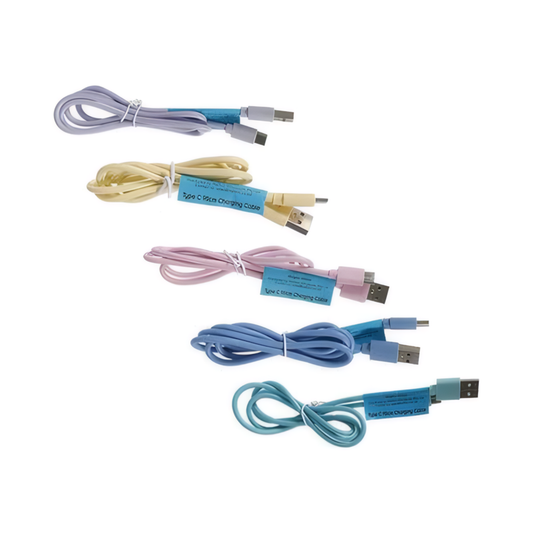 Pack of 10 USB Cable Type C - 1.0 Amp - 90 cm