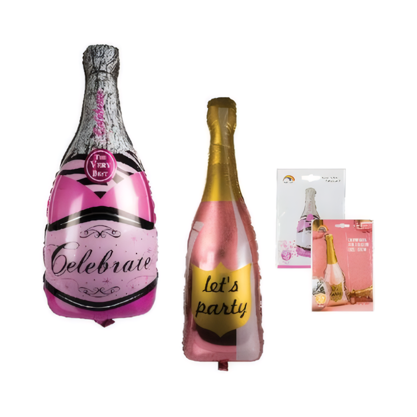 Celebration Helium Foil Balloons with Assorted Designs (106 cm) - Pack of 2