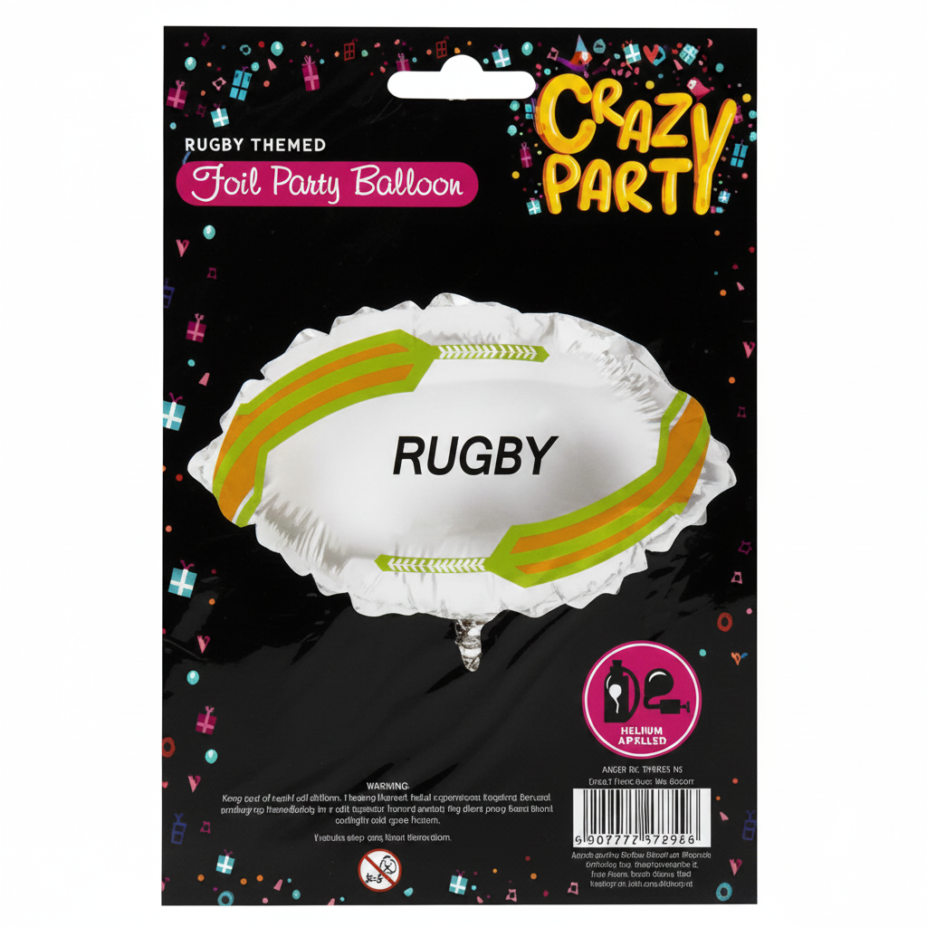 Helium Rugby Balloons