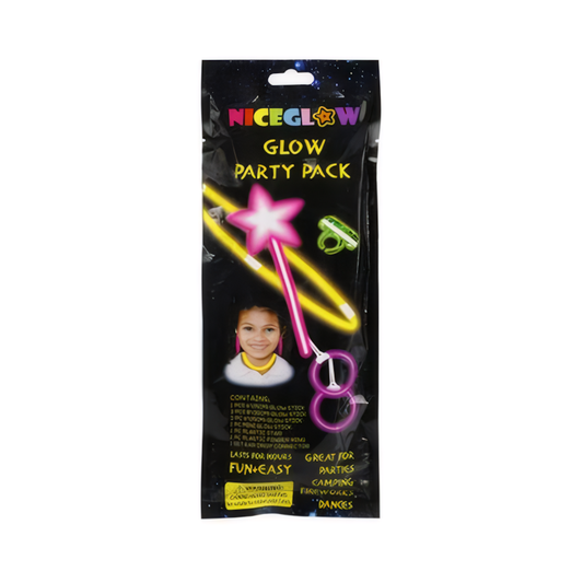 Glow Stick Party Pack for Girls - 7 Pieces