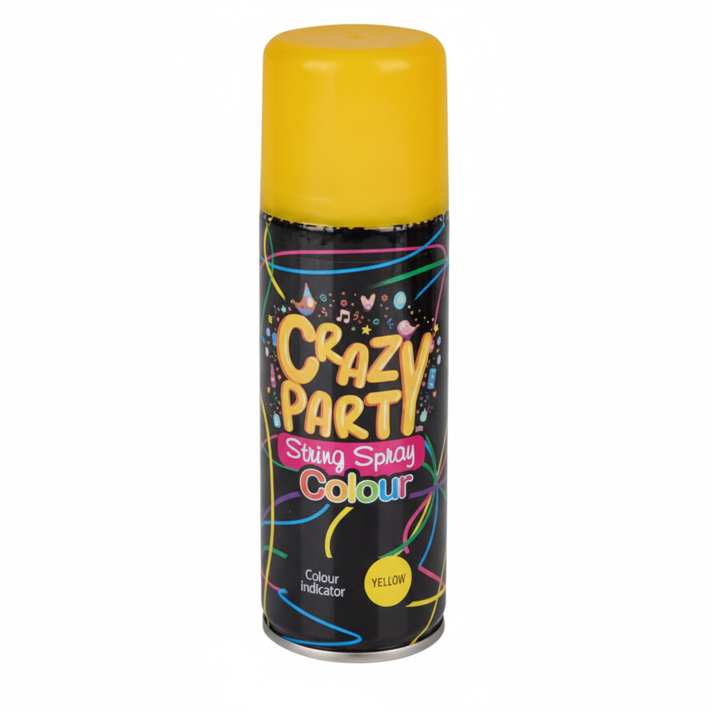 Hair Party Spray Neon Yellow