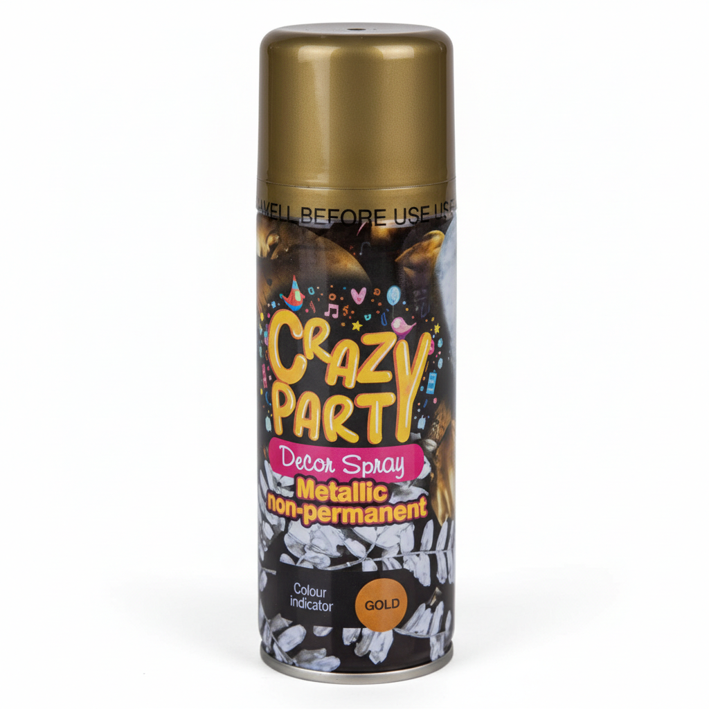Party Spray Metallic Gold