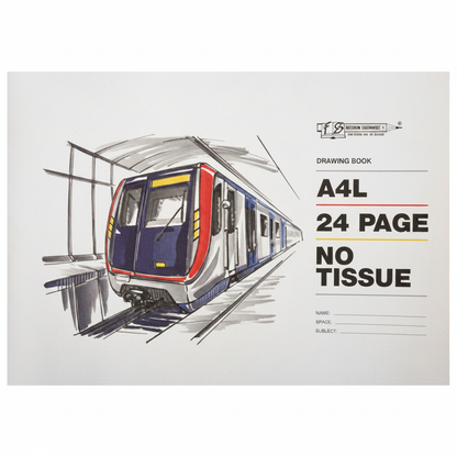 Drawing Book with 24 Pages (A4)