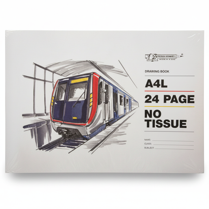 Drawing Book with 24 Pages (A4)