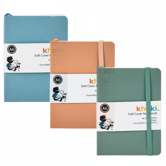 Novelty Notebook PU Leather Softcover A6 9x14 cm